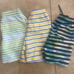 New Toobydoo and rockets of Awesome swim shorts. Lot of 3. Size 5/6.
